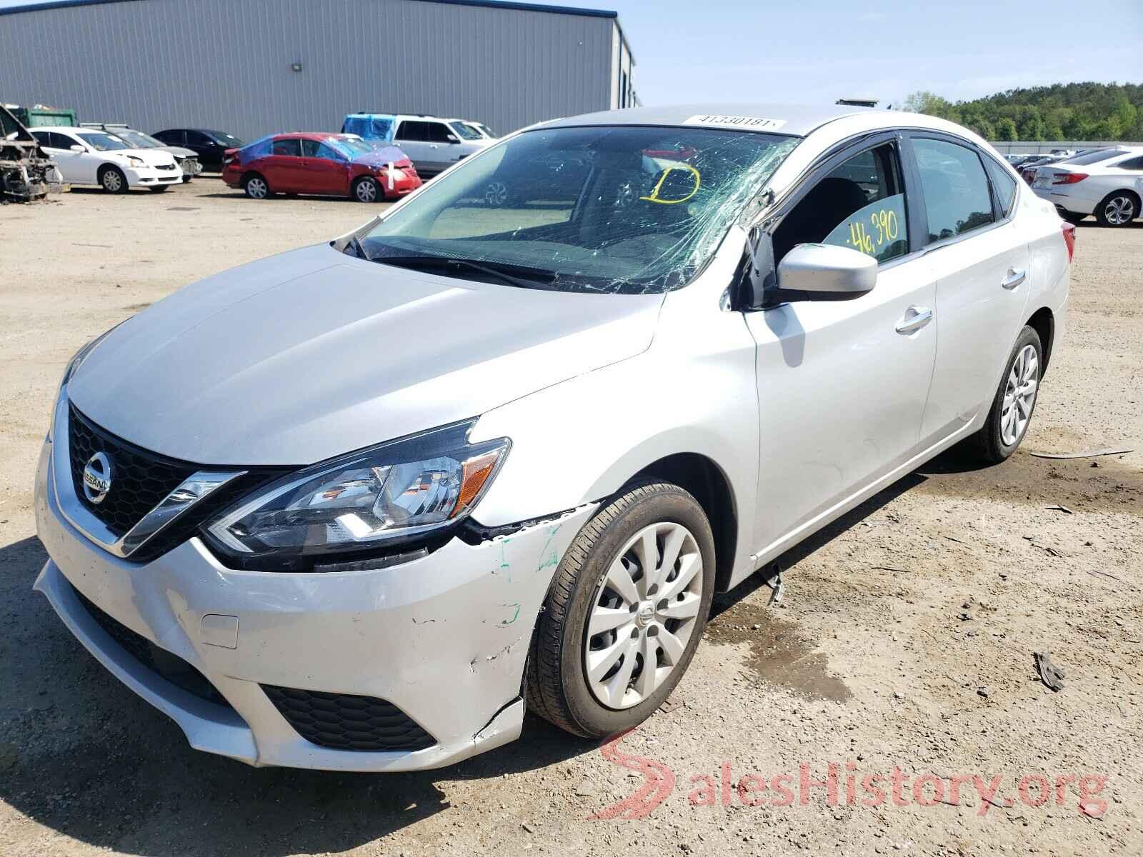 3N1AB7AP4KY357258 2019 NISSAN SENTRA