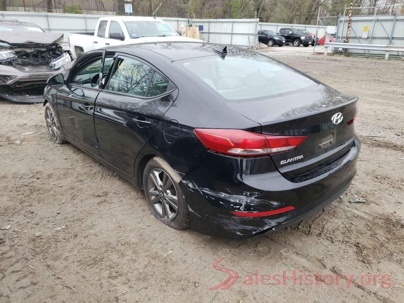 5NPD84LF8JH300407 2018 HYUNDAI ELANTRA