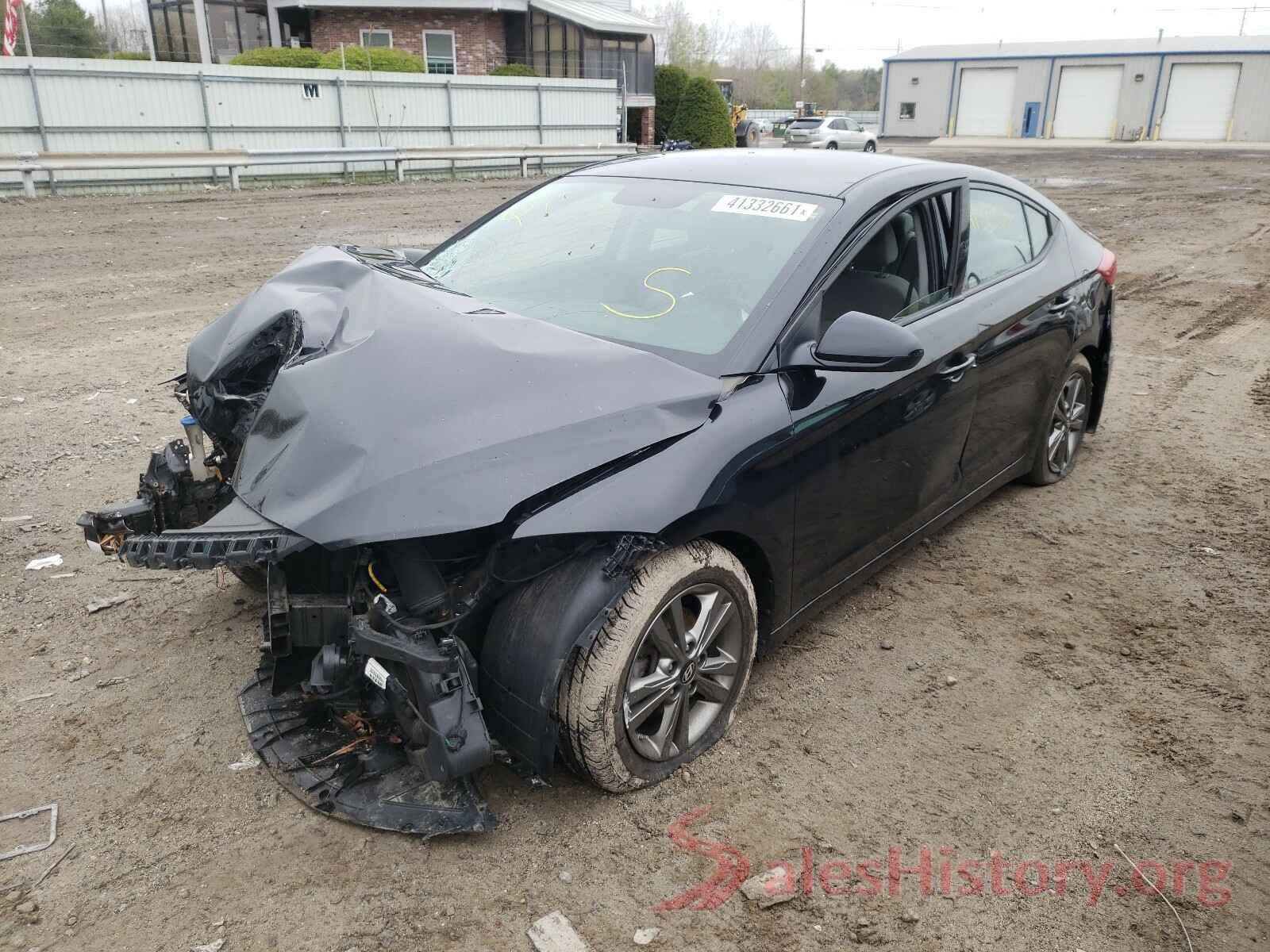 5NPD84LF8JH300407 2018 HYUNDAI ELANTRA