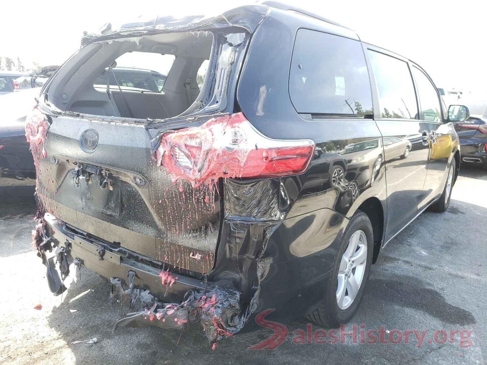 5TDKZ3DC7HS861009 2017 TOYOTA SIENNA