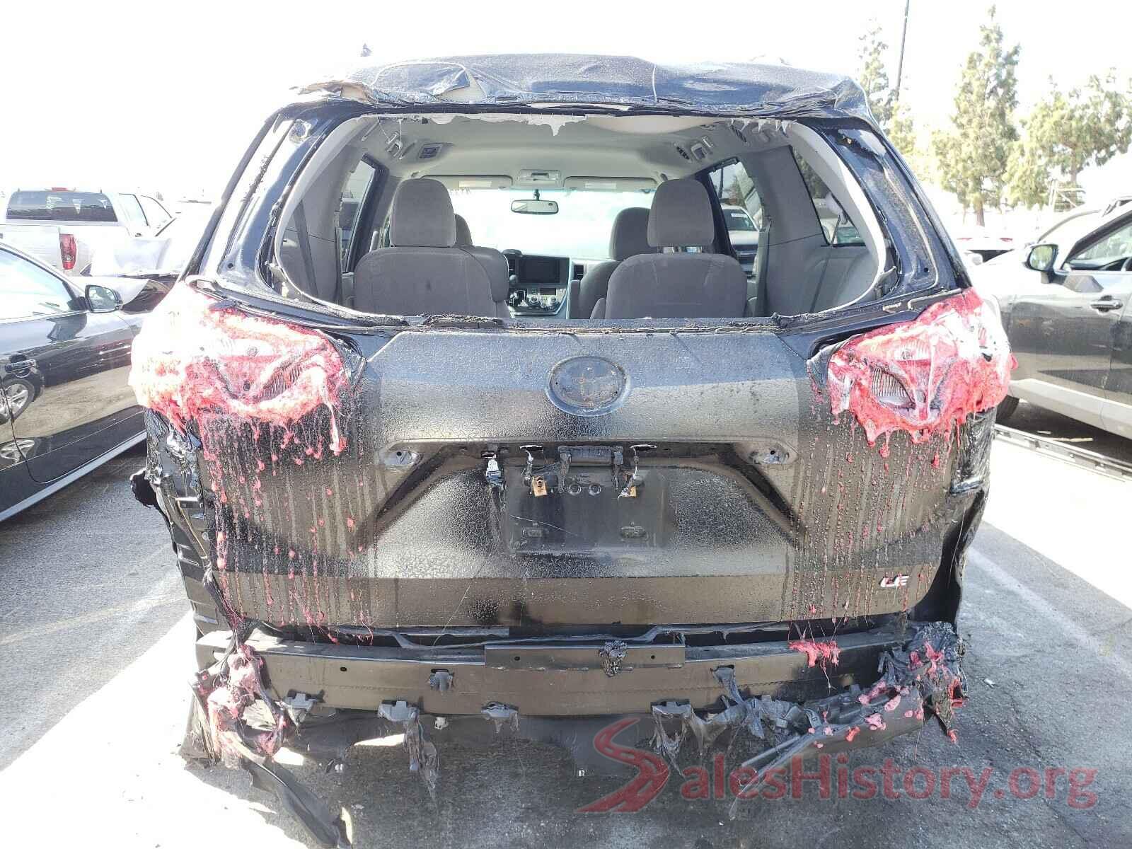 5TDKZ3DC7HS861009 2017 TOYOTA SIENNA