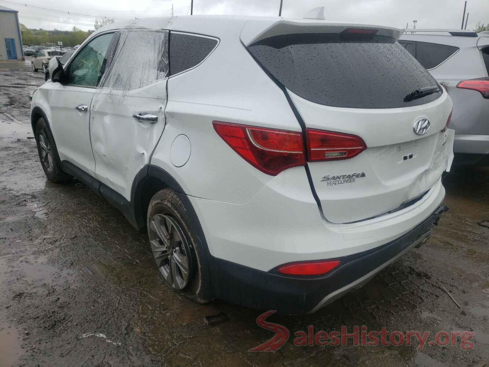 5XYZT3LB8GG311452 2016 HYUNDAI SANTA FE