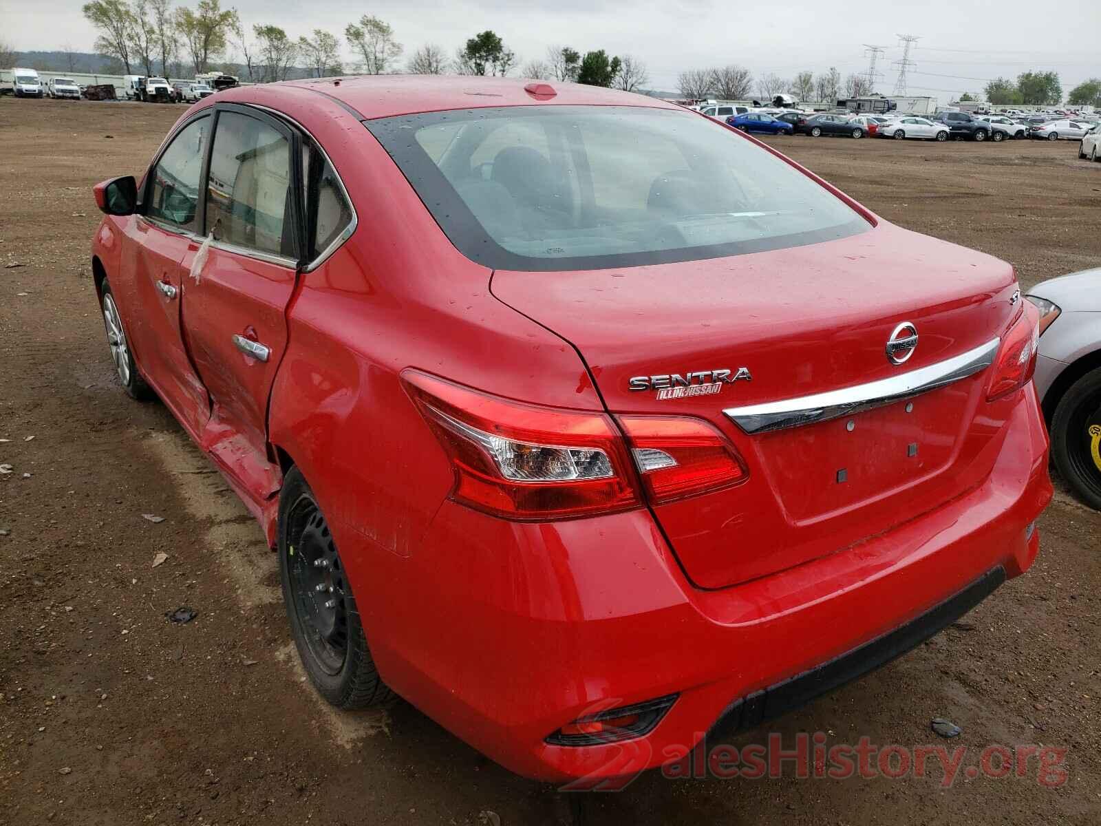 3N1AB7AP6HL677719 2017 NISSAN SENTRA