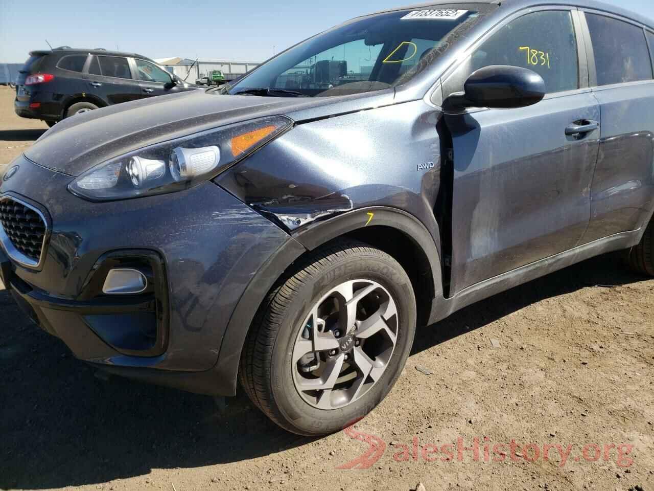 KNDPMCACXN7961426 2022 KIA SPORTAGE