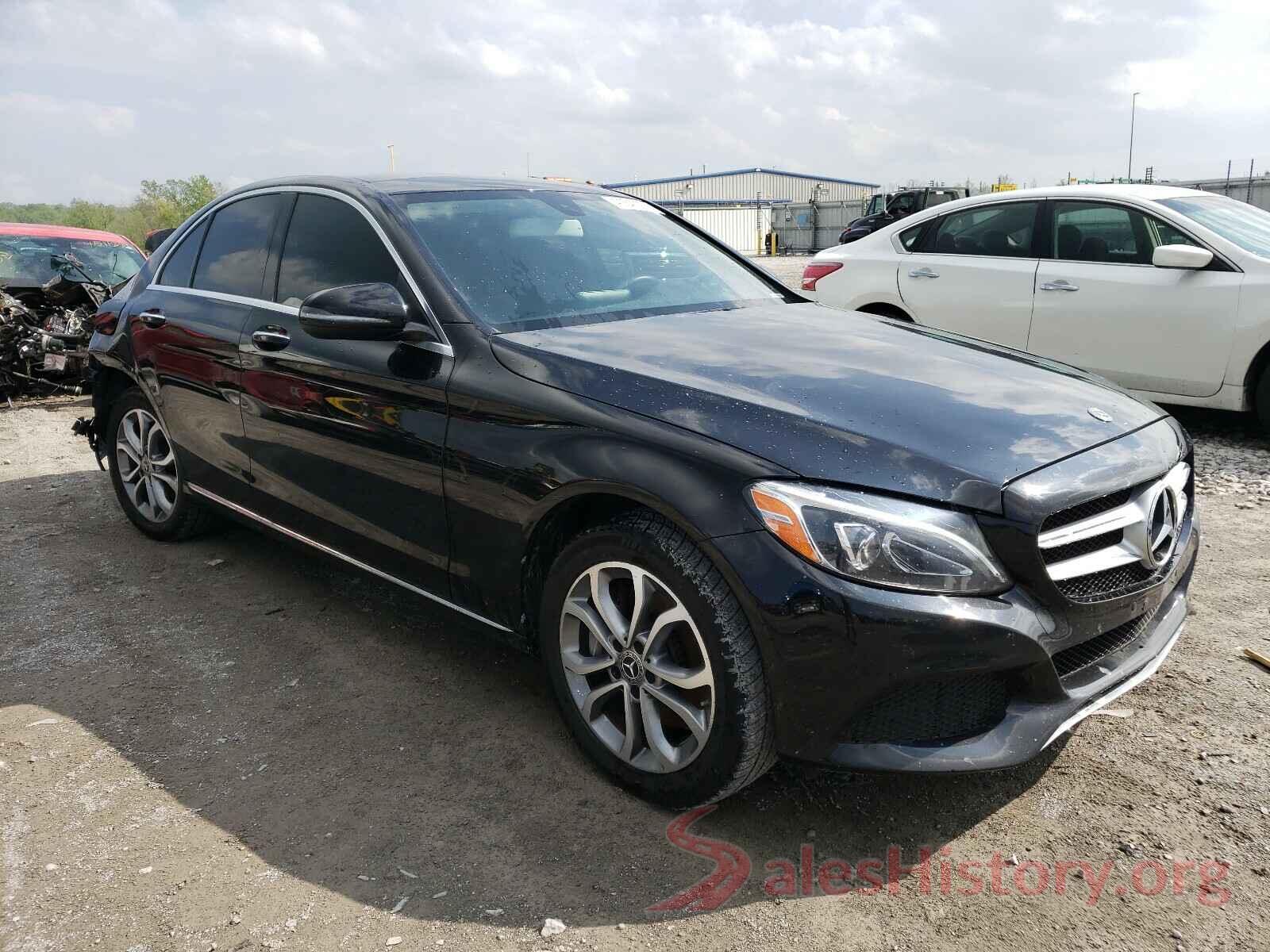 55SWF4KB9HU212602 2017 MERCEDES-BENZ C CLASS