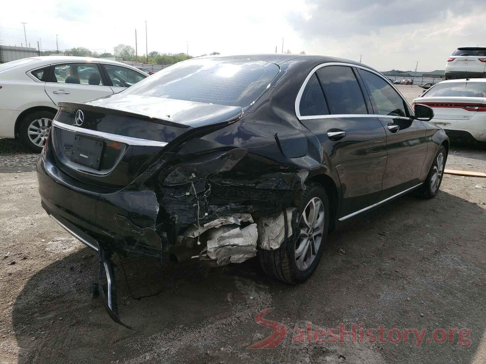 55SWF4KB9HU212602 2017 MERCEDES-BENZ C CLASS