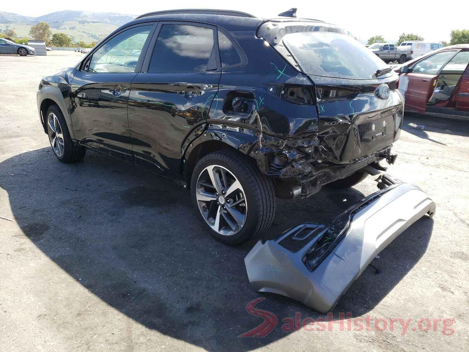 KM8K33A50KU299895 2019 HYUNDAI KONA