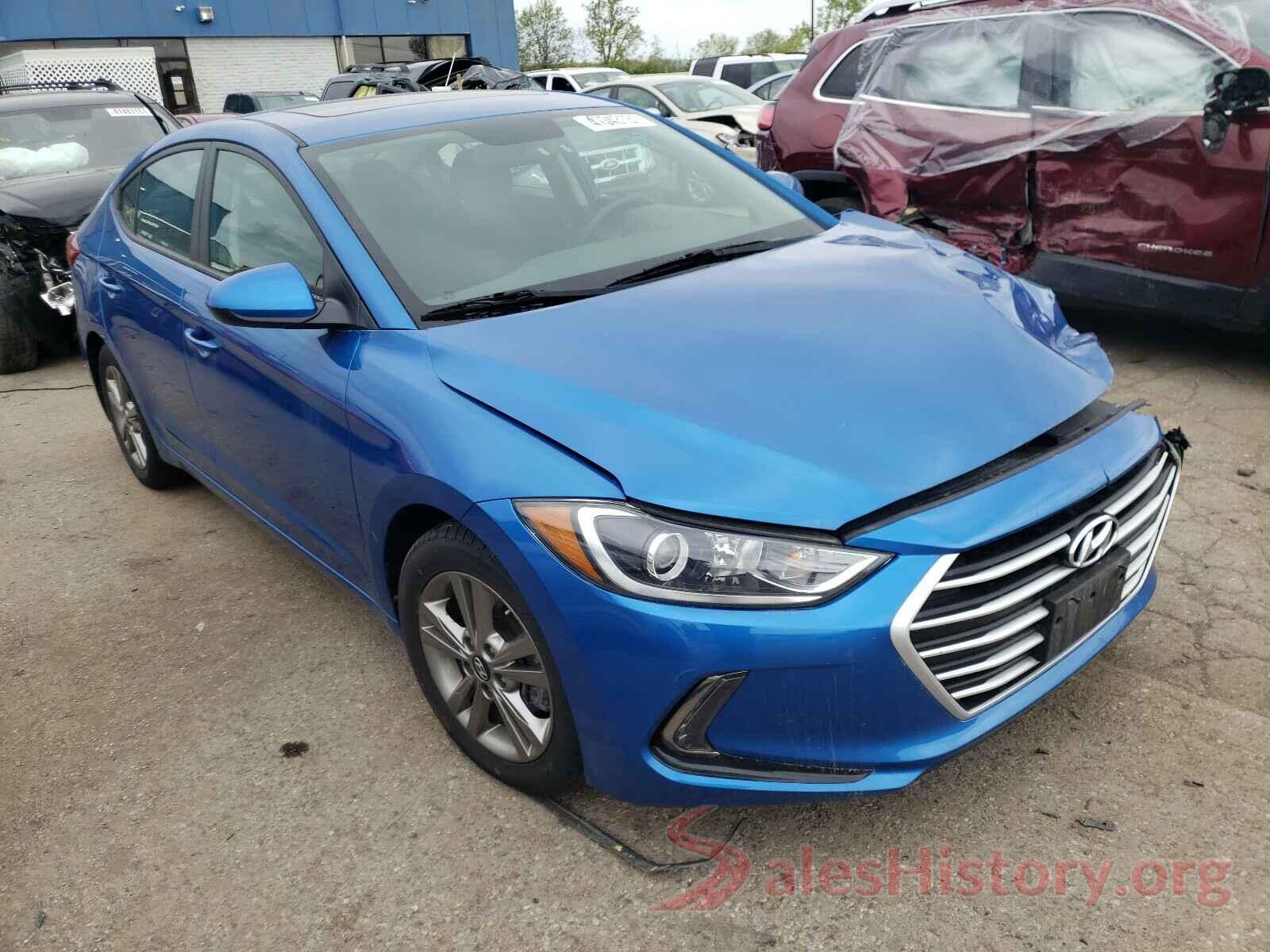 5NPD84LF4HH155134 2017 HYUNDAI ELANTRA