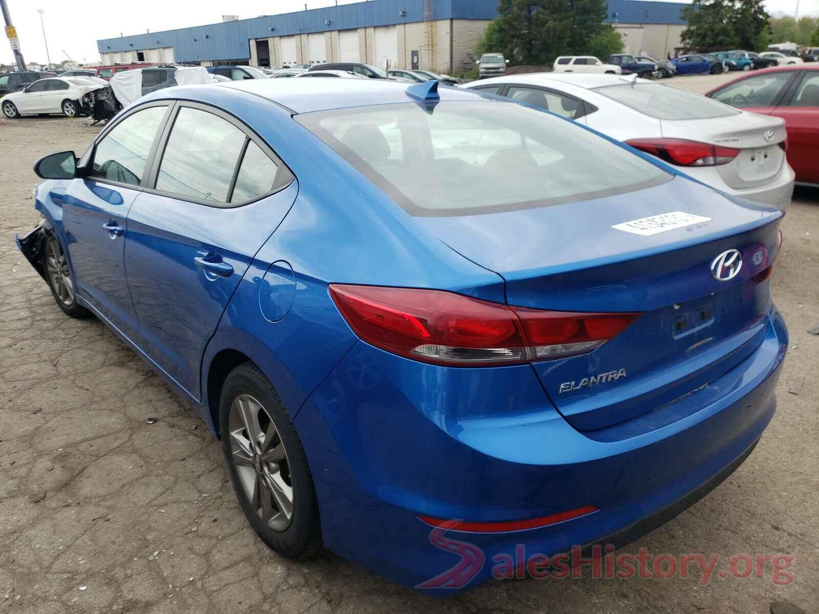 5NPD84LF4HH155134 2017 HYUNDAI ELANTRA