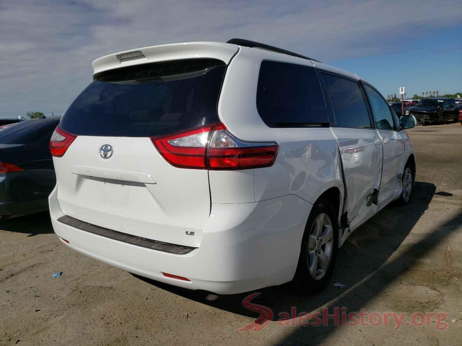 5TDKK3DC3GS726869 2016 TOYOTA SIENNA