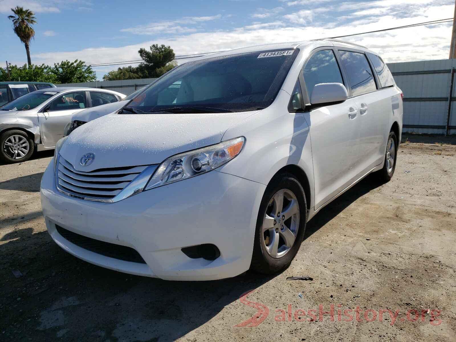 5TDKK3DC3GS726869 2016 TOYOTA SIENNA