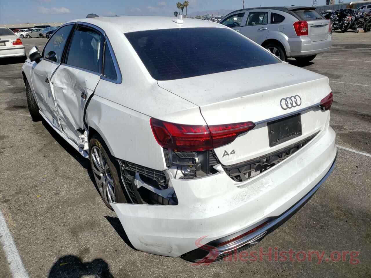 WAUGMAF48LN003820 2020 AUDI A4