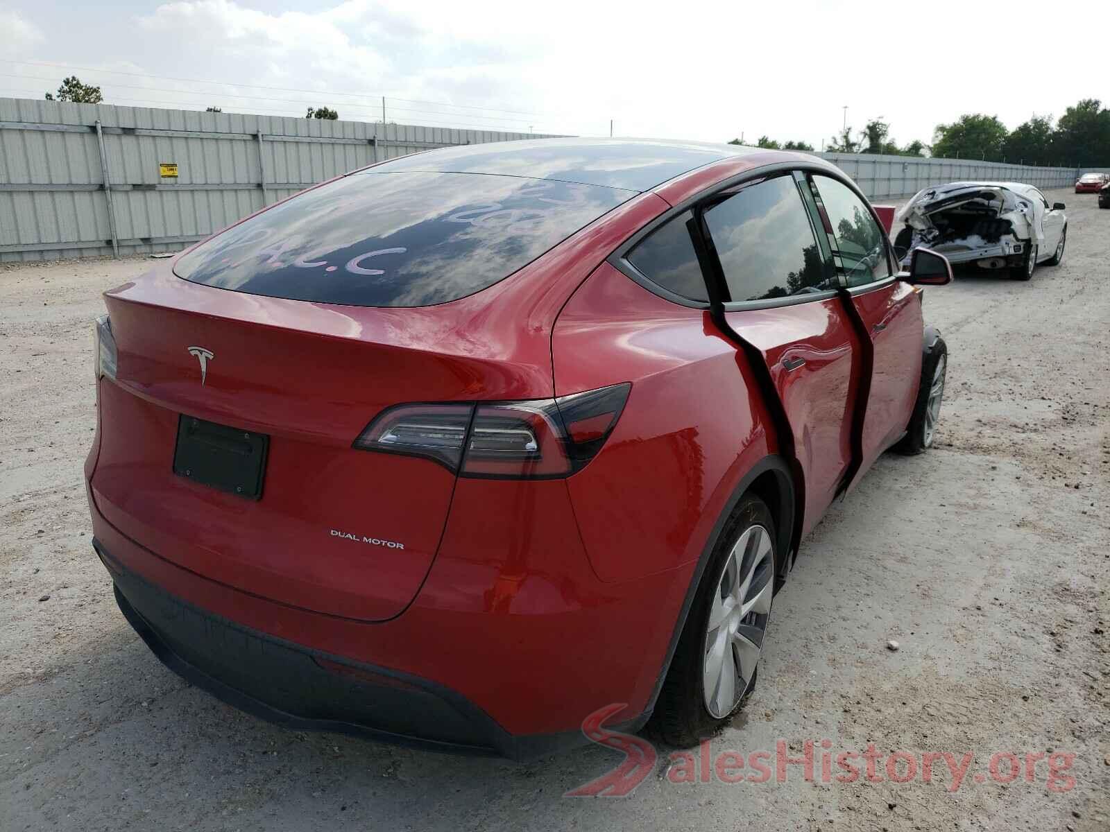 5YJYGDEE2LF030343 2020 TESLA MODEL Y