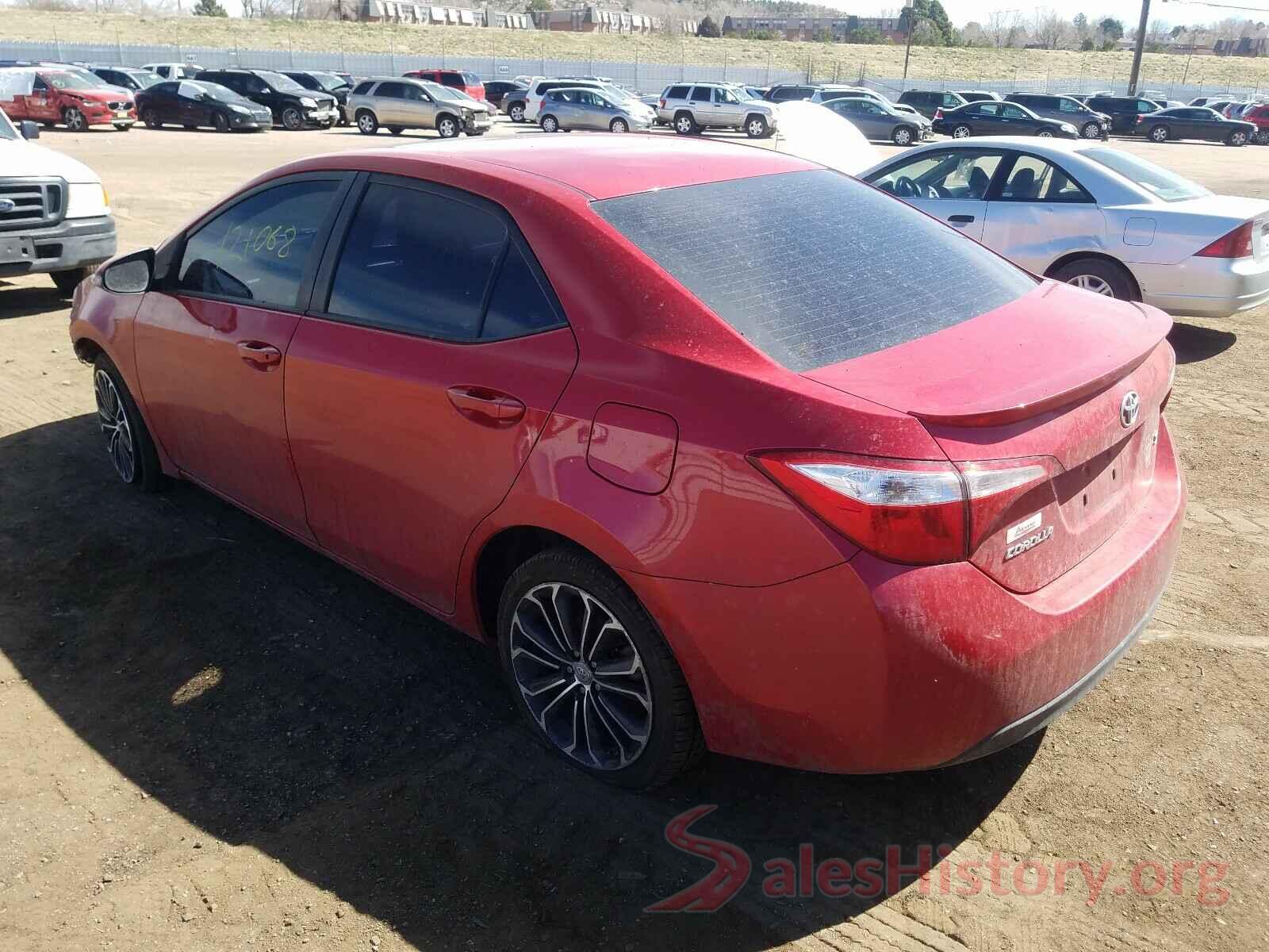 2T1BURHE2GC595645 2016 TOYOTA COROLLA