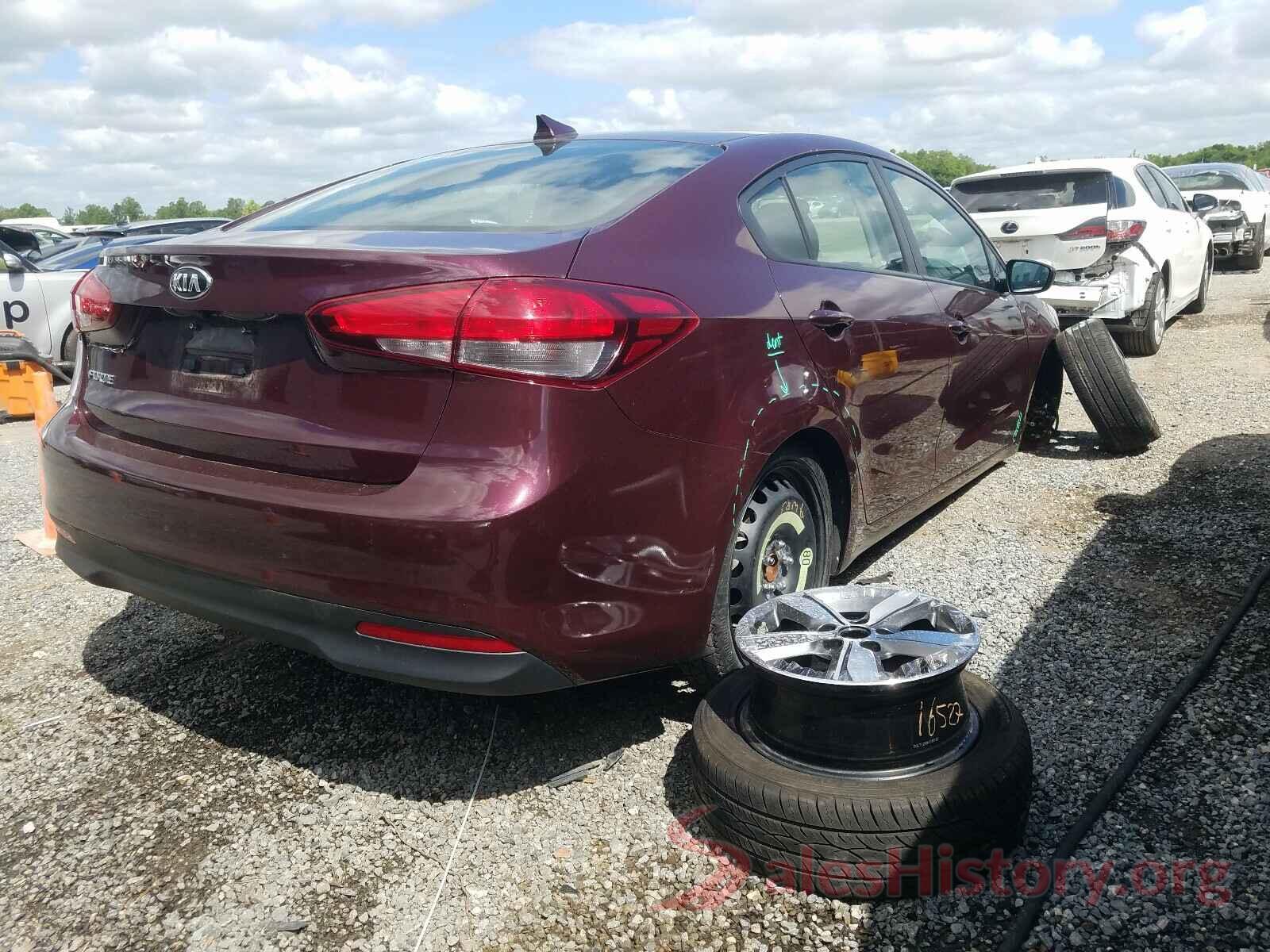 3KPFL4A71JE238291 2018 KIA FORTE