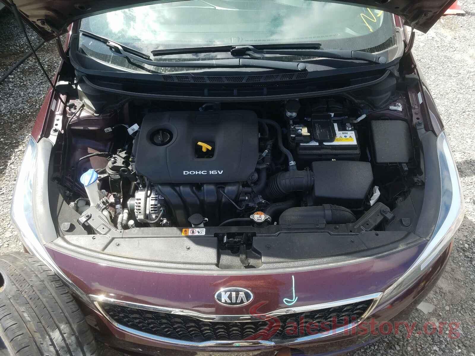 3KPFL4A71JE238291 2018 KIA FORTE