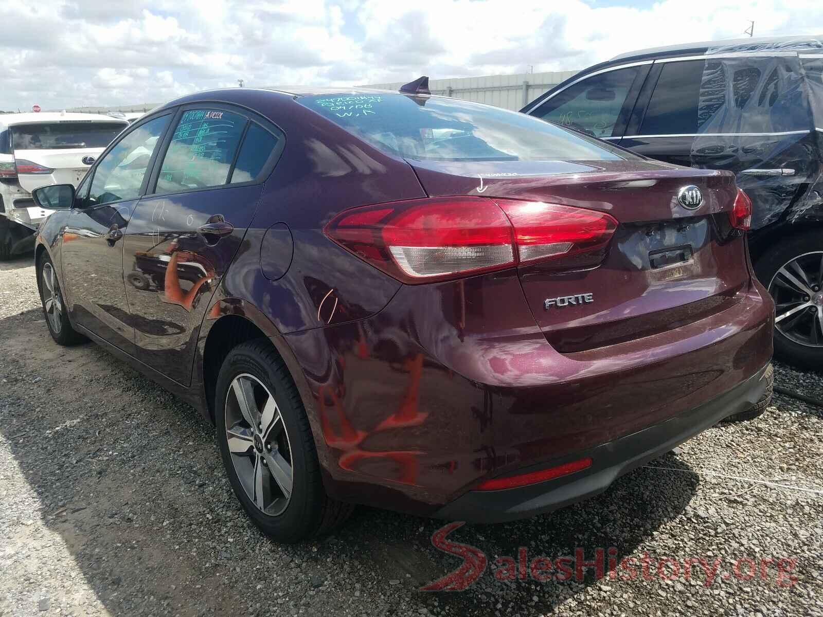 3KPFL4A71JE238291 2018 KIA FORTE