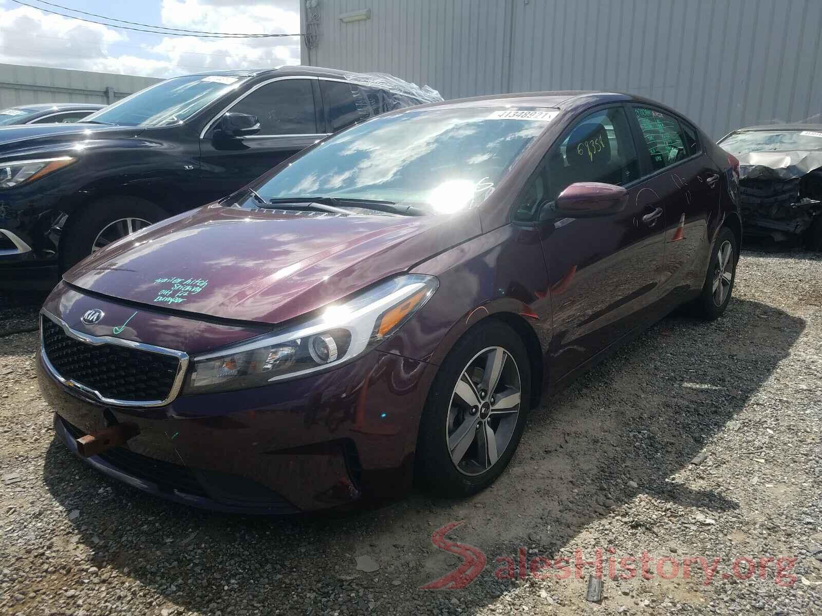 3KPFL4A71JE238291 2018 KIA FORTE