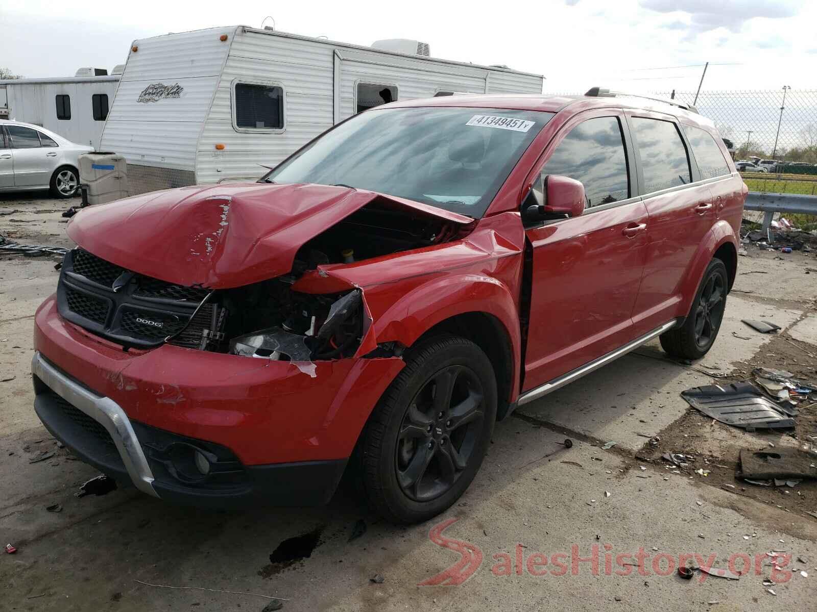 3C4PDCGG8JT369507 2018 DODGE JOURNEY