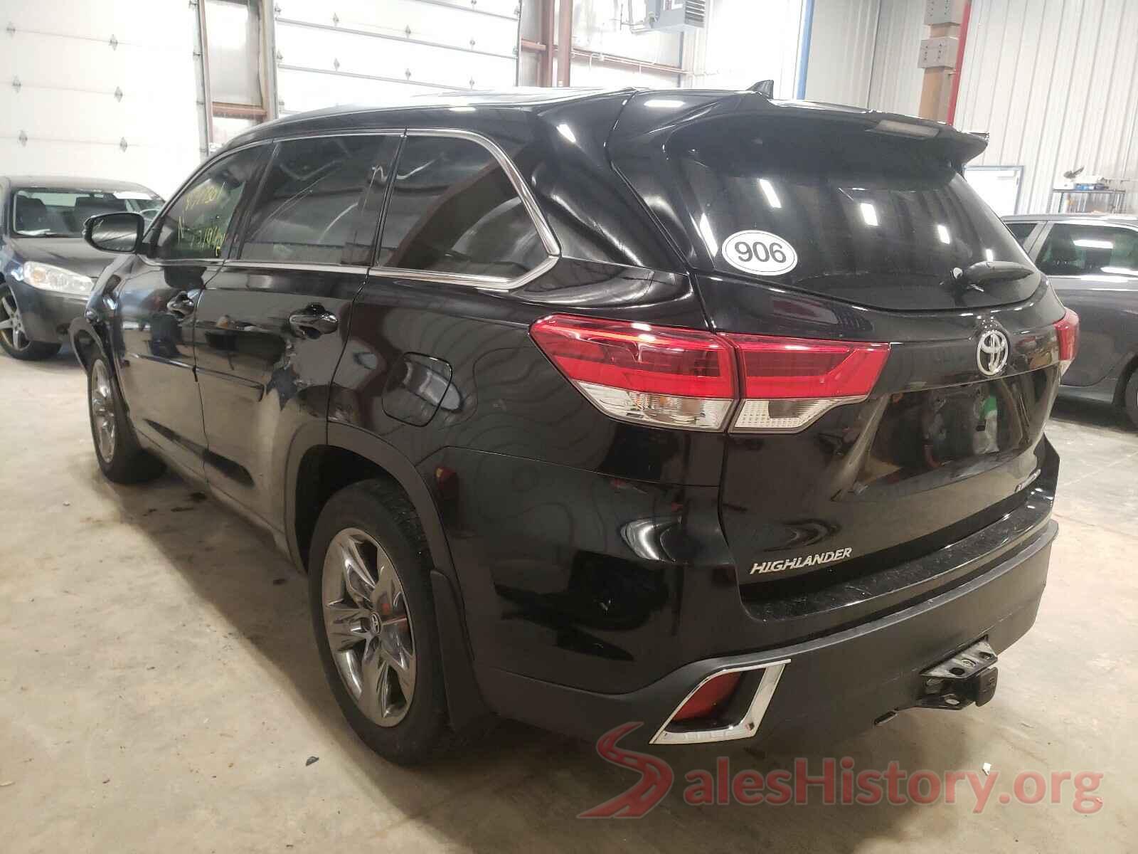 5TDDZRFH5KS916388 2019 TOYOTA HIGHLANDER