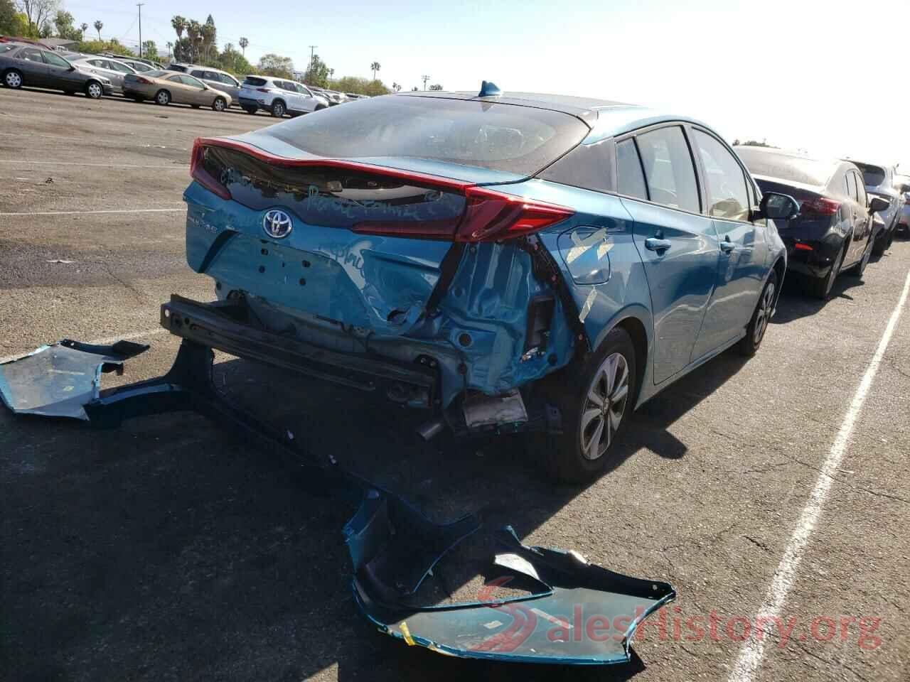 JTDKARFP8K3108107 2019 TOYOTA PRIUS