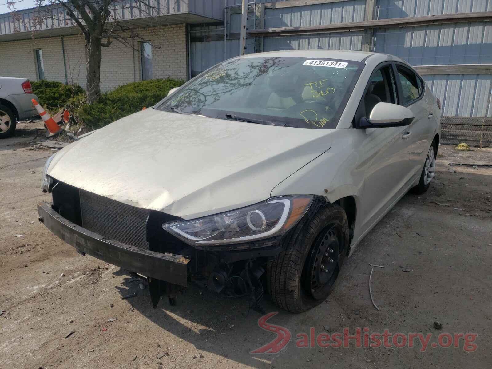 KMHD74LF4HU096705 2017 HYUNDAI ELANTRA