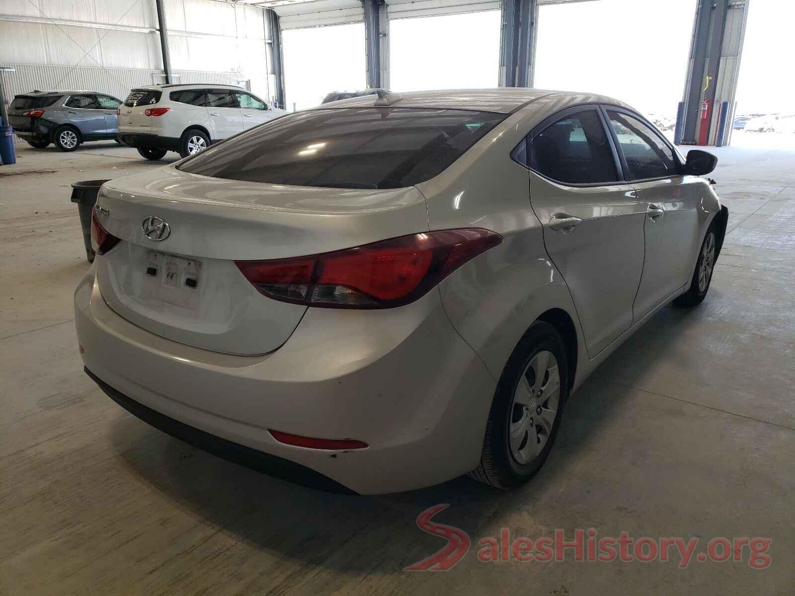 5NPDH4AEXGH677047 2016 HYUNDAI ELANTRA