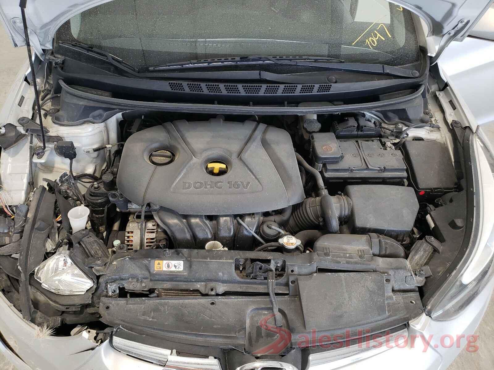 5NPDH4AEXGH677047 2016 HYUNDAI ELANTRA