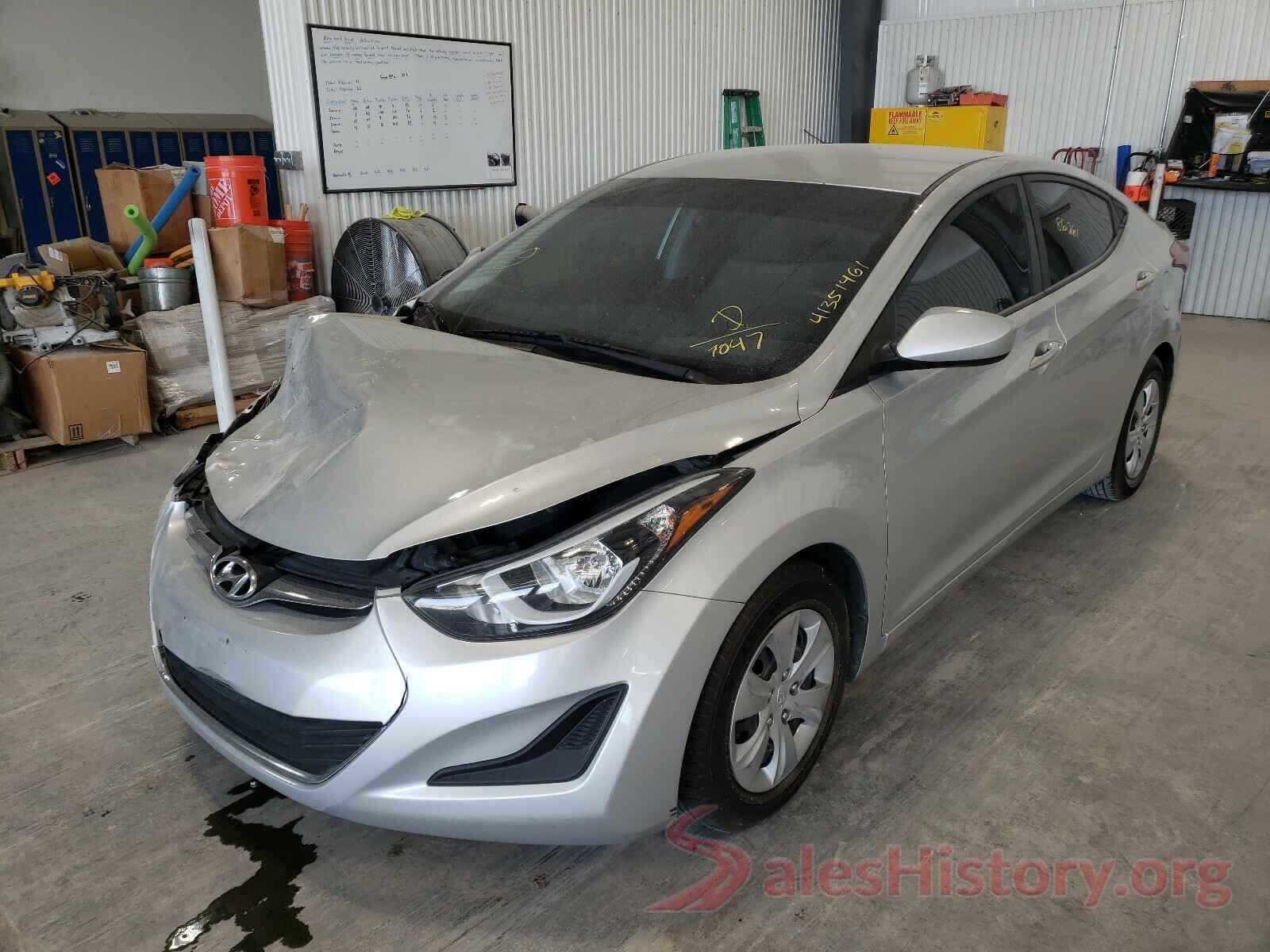 5NPDH4AEXGH677047 2016 HYUNDAI ELANTRA