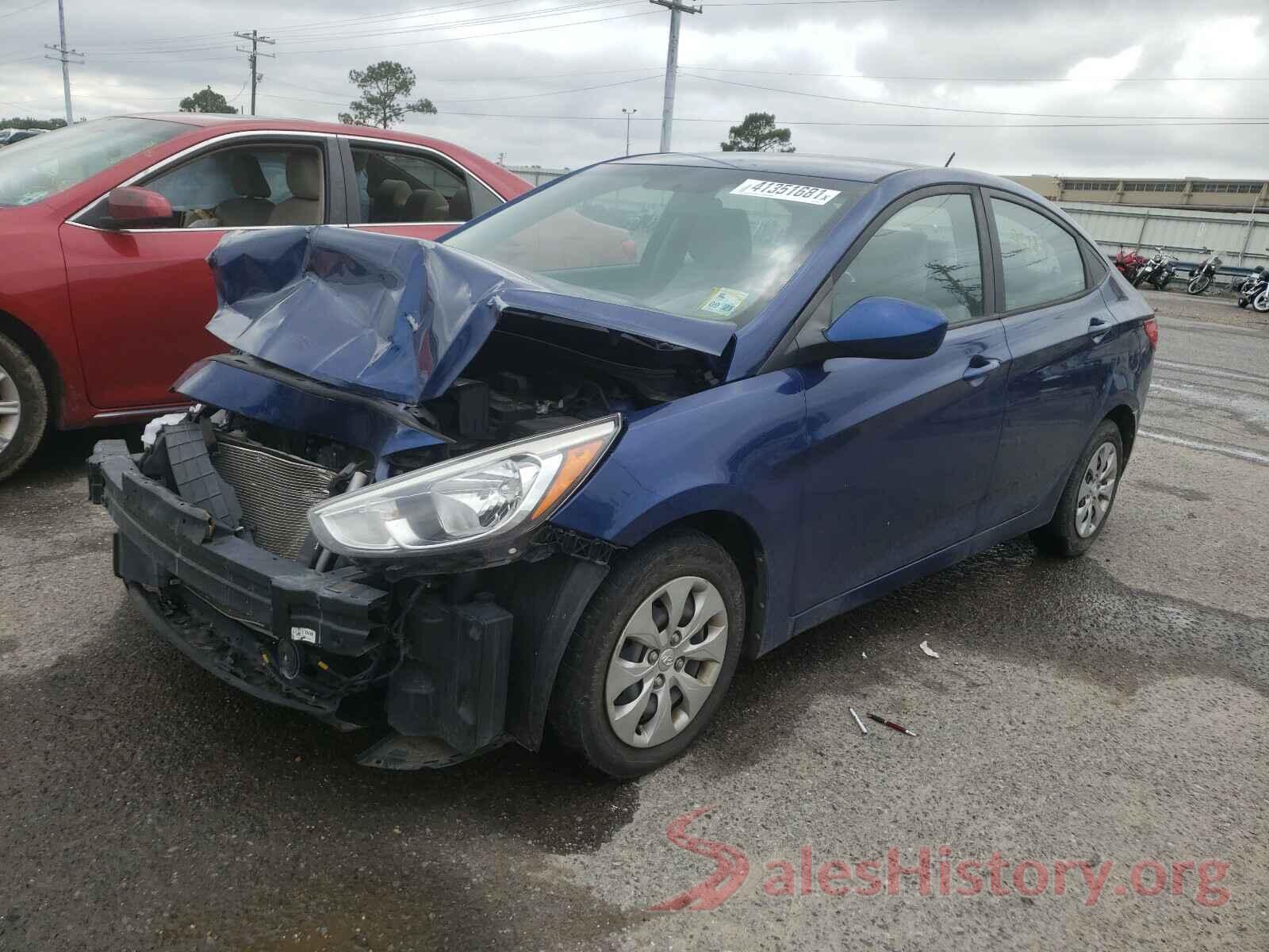 KMHCT4AEXHU189195 2017 HYUNDAI ACCENT