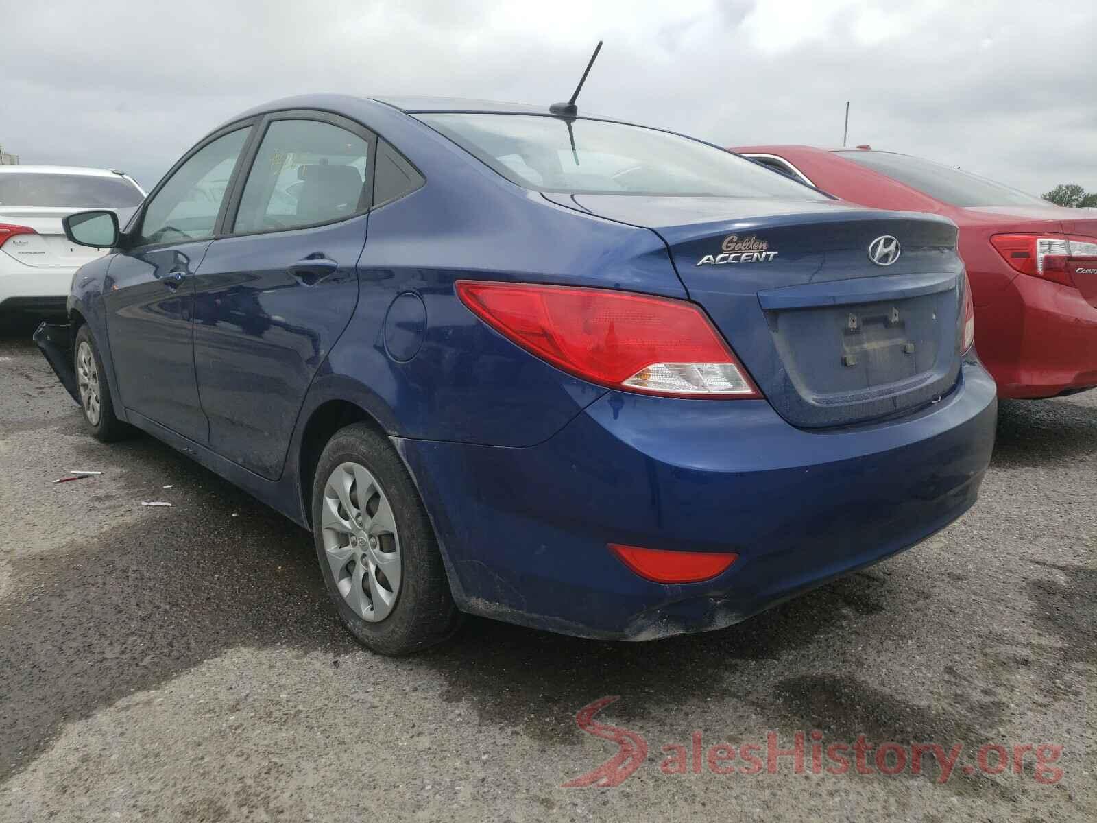 KMHCT4AEXHU189195 2017 HYUNDAI ACCENT