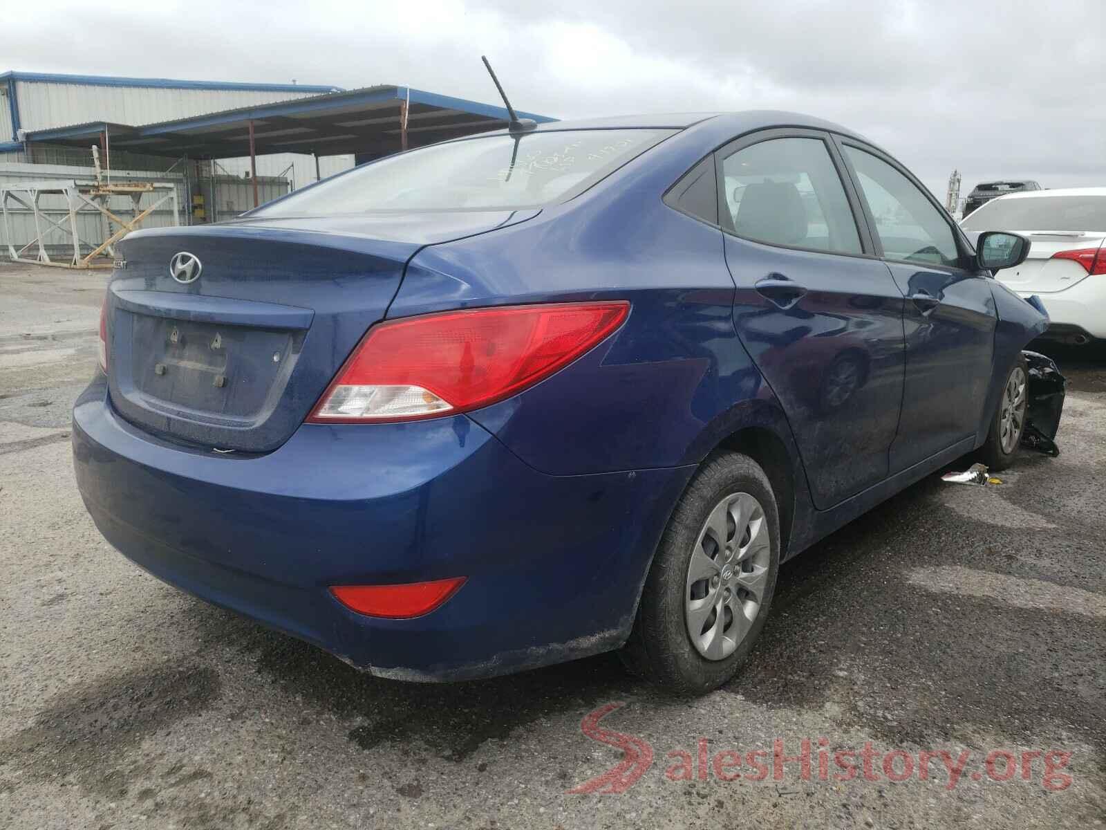 KMHCT4AEXHU189195 2017 HYUNDAI ACCENT