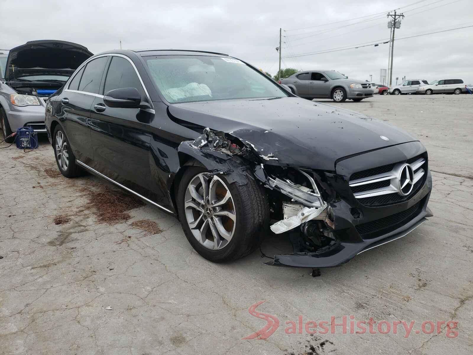 55SWF4JB6HU220612 2017 MERCEDES-BENZ C CLASS