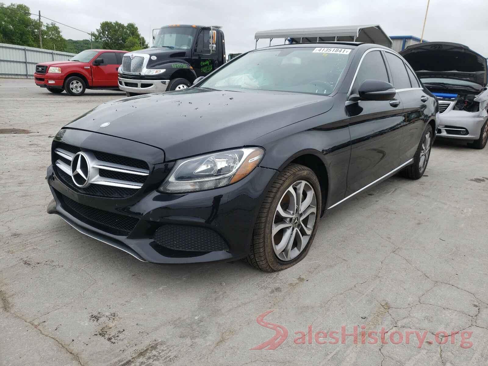 55SWF4JB6HU220612 2017 MERCEDES-BENZ C CLASS