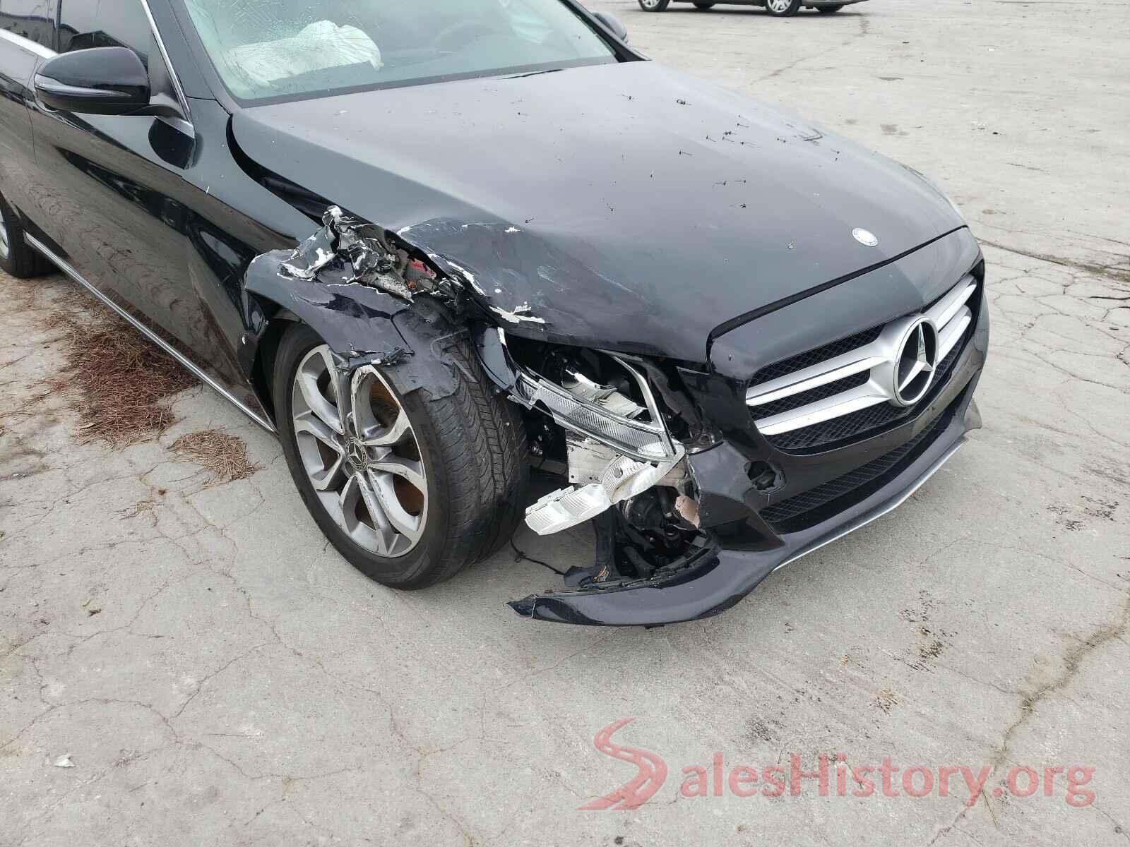 55SWF4JB6HU220612 2017 MERCEDES-BENZ C CLASS