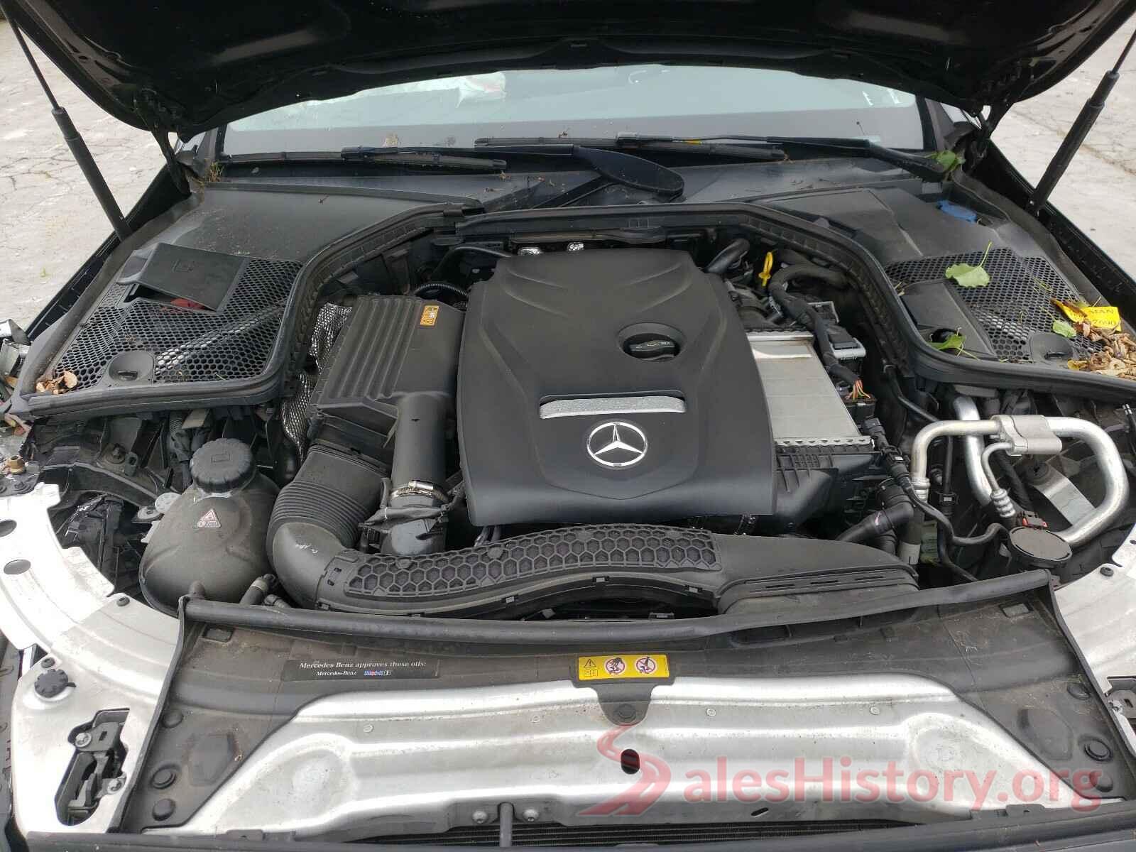 55SWF4JB6HU220612 2017 MERCEDES-BENZ C CLASS