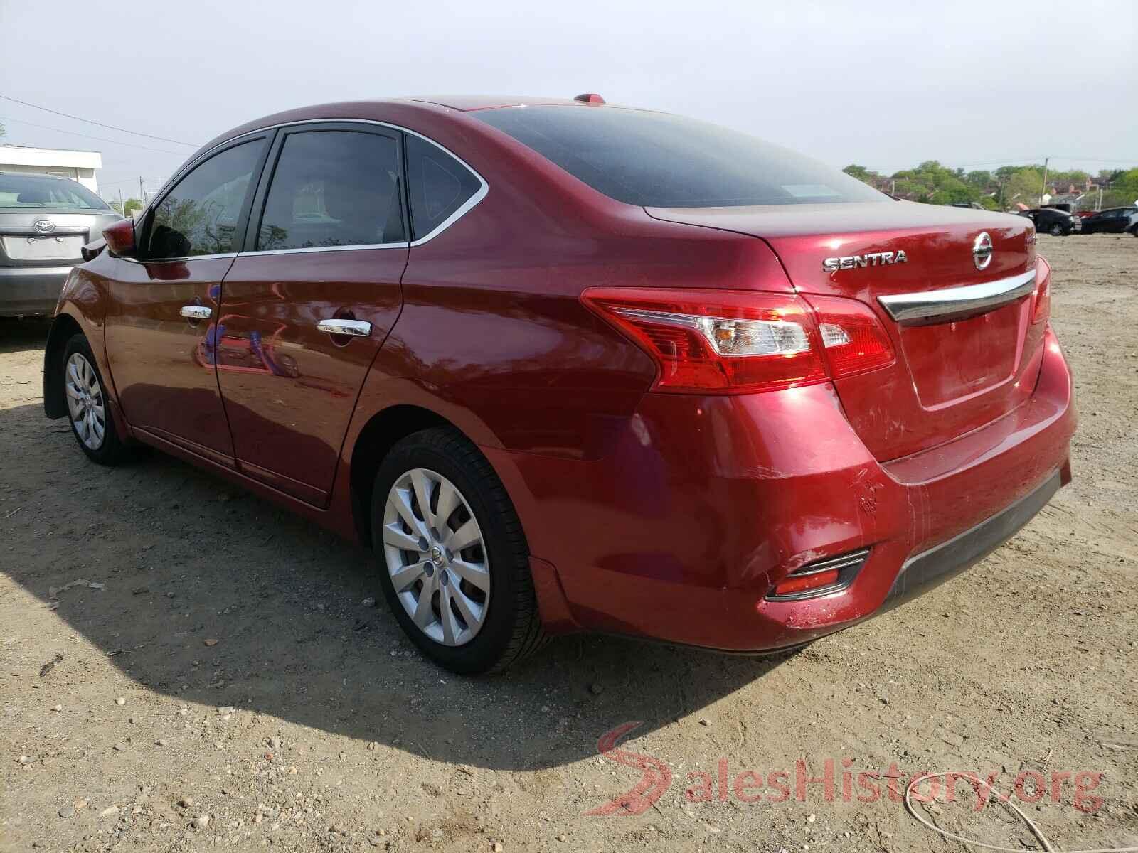 3N1AB7AP5HY346696 2017 NISSAN SENTRA