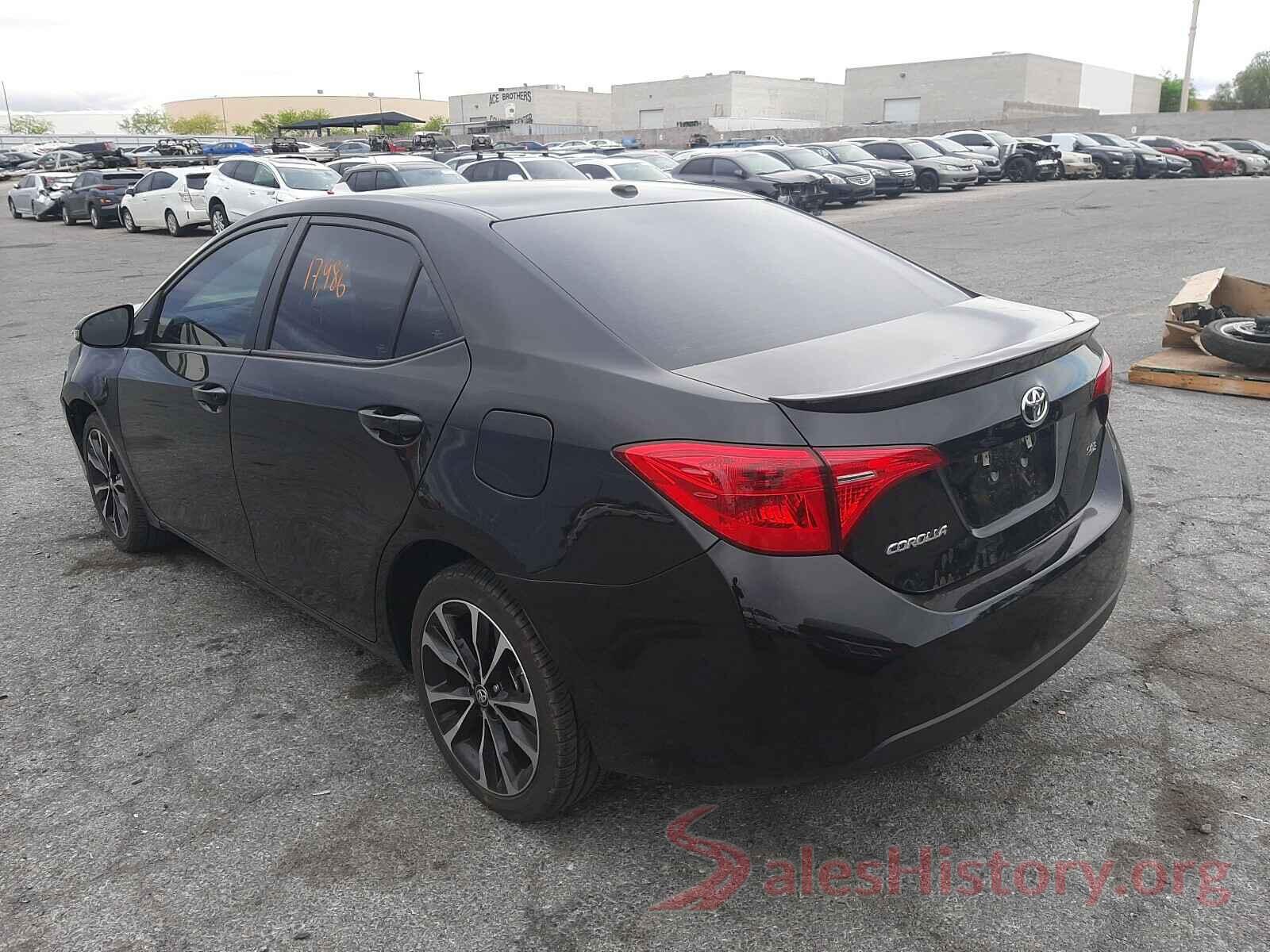 2T1BURHE7KC190616 2019 TOYOTA COROLLA