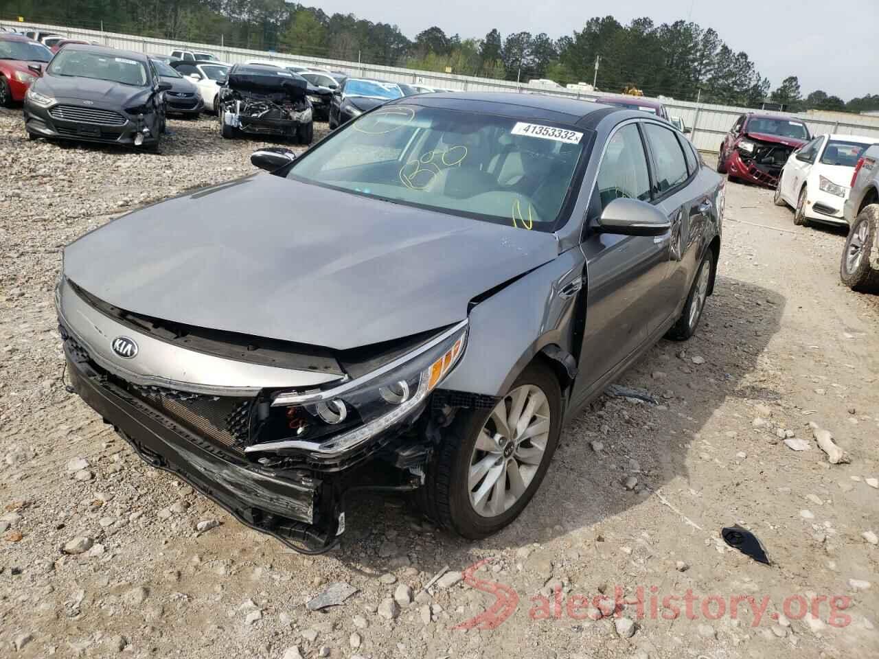 5XXGU4L36HG127376 2017 KIA OPTIMA