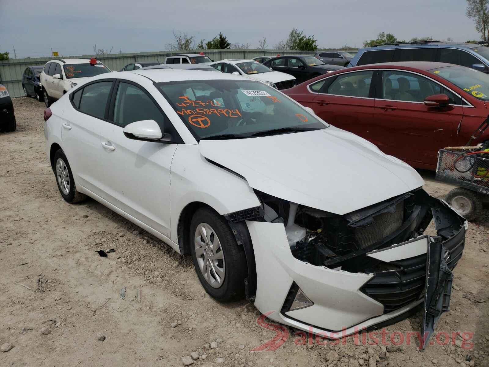 5NPD74LF6LH589924 2020 HYUNDAI ELANTRA