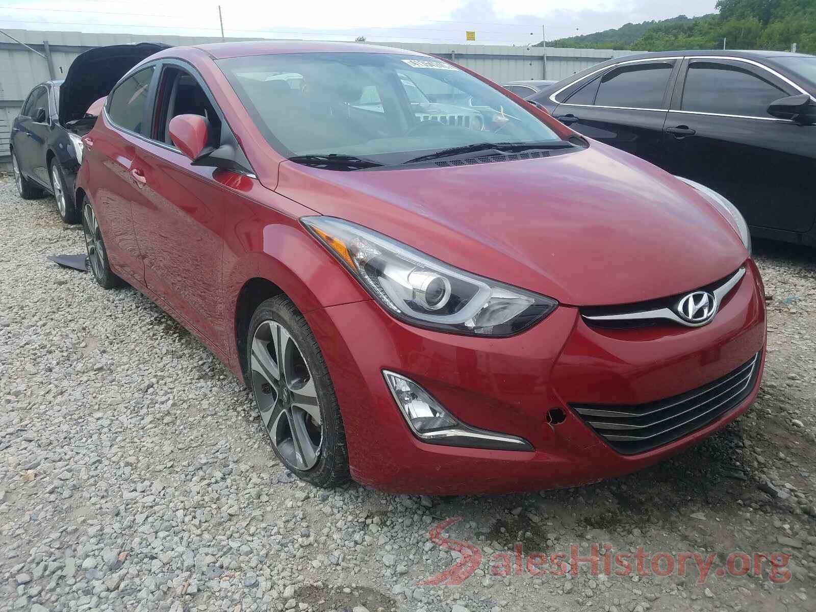 KMHDH4AHXGU598618 2016 HYUNDAI ELANTRA