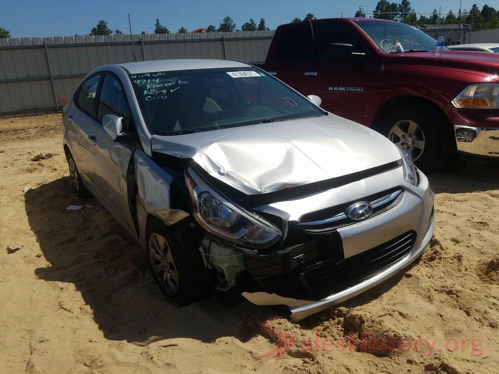 KMHCT4AE7HU222542 2017 HYUNDAI ACCENT