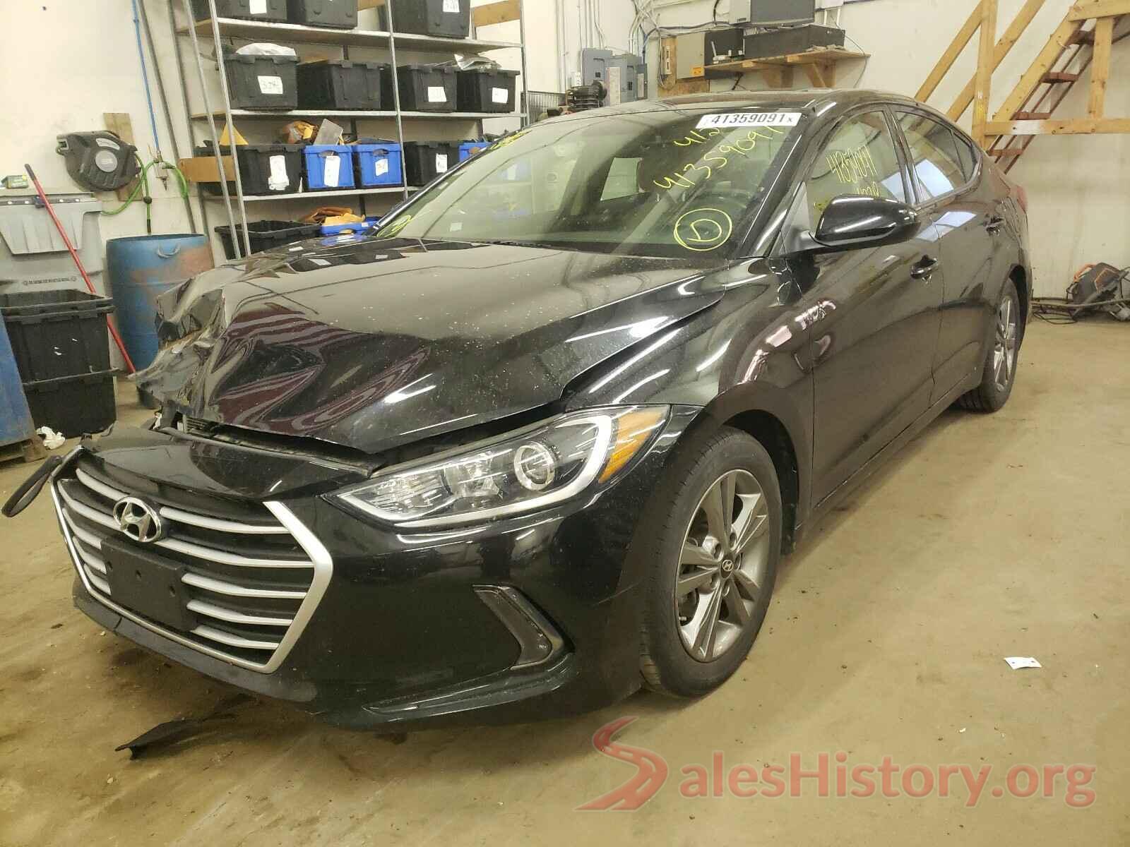 5NPD84LF5HH181838 2017 HYUNDAI ELANTRA