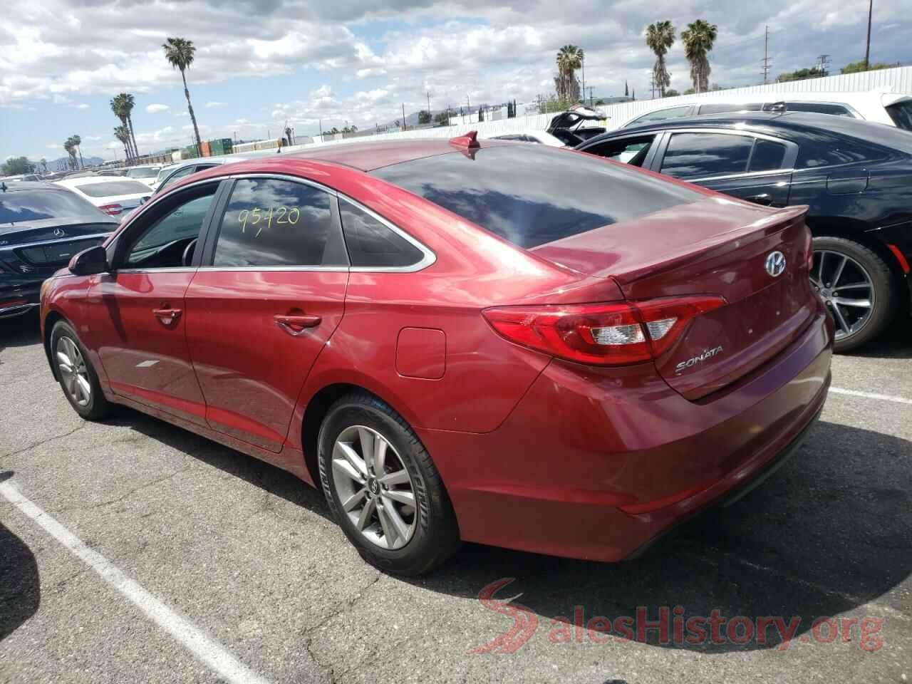 5NPE24AF6GH349672 2016 HYUNDAI SONATA