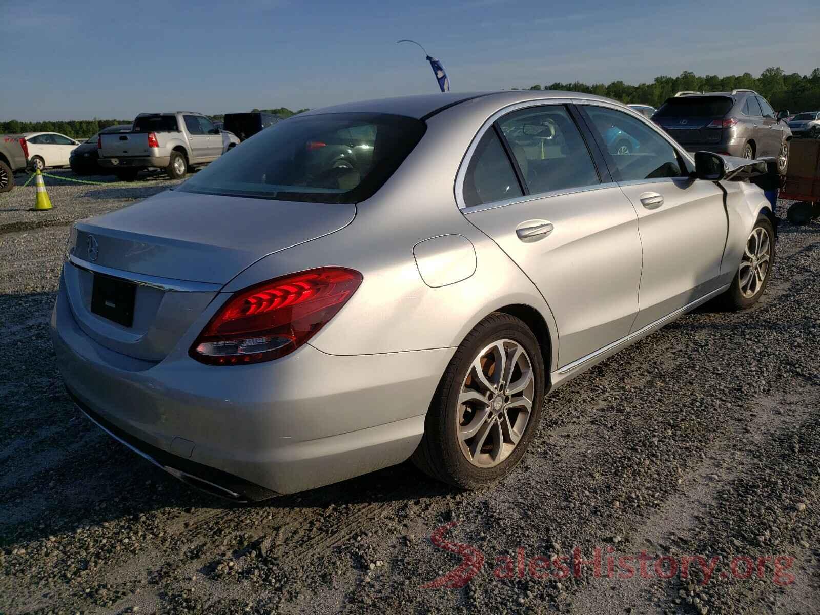 55SWF4JB6GU100937 2016 MERCEDES-BENZ C CLASS