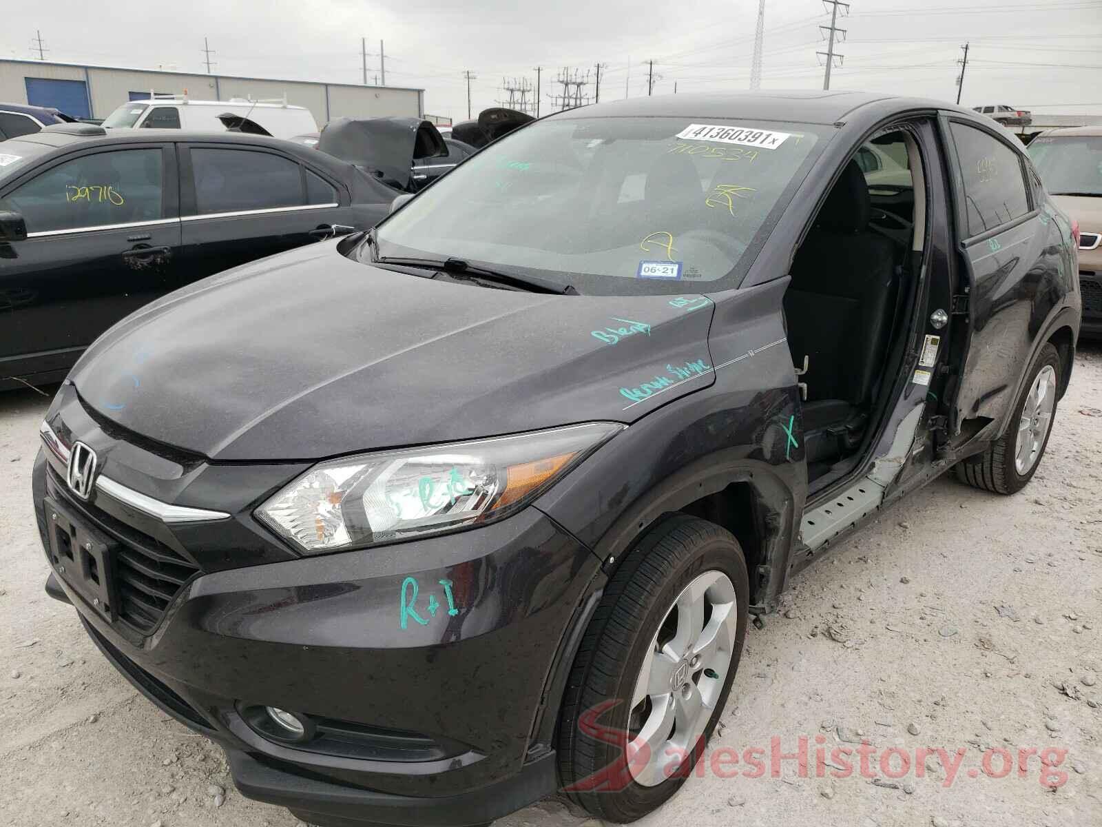 3CZRU5H5XGM710534 2016 HONDA HR-V