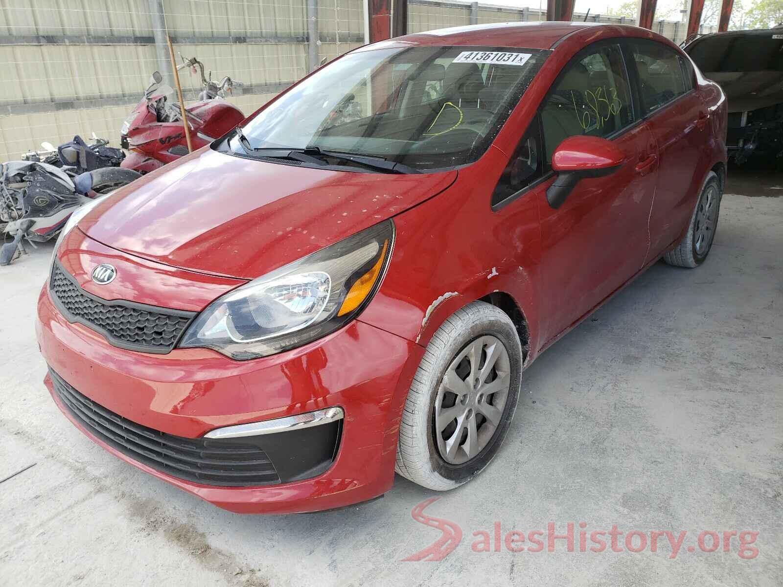 KNADM4A36H6037212 2017 KIA RIO