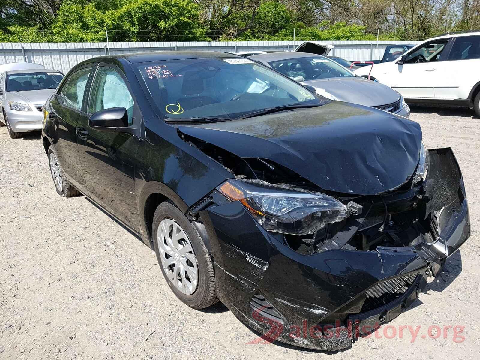 2T1BURHE1KC191406 2019 TOYOTA COROLLA