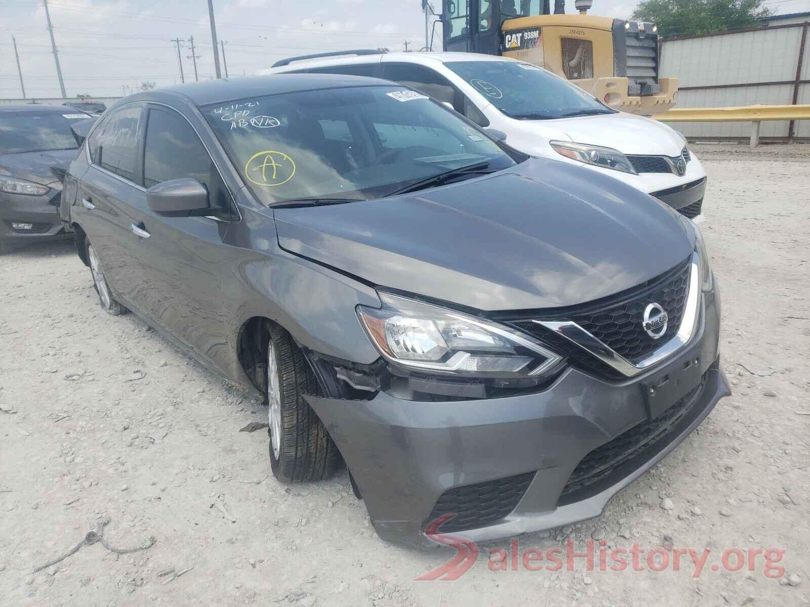 3N1AB7APXKY241319 2019 NISSAN SENTRA