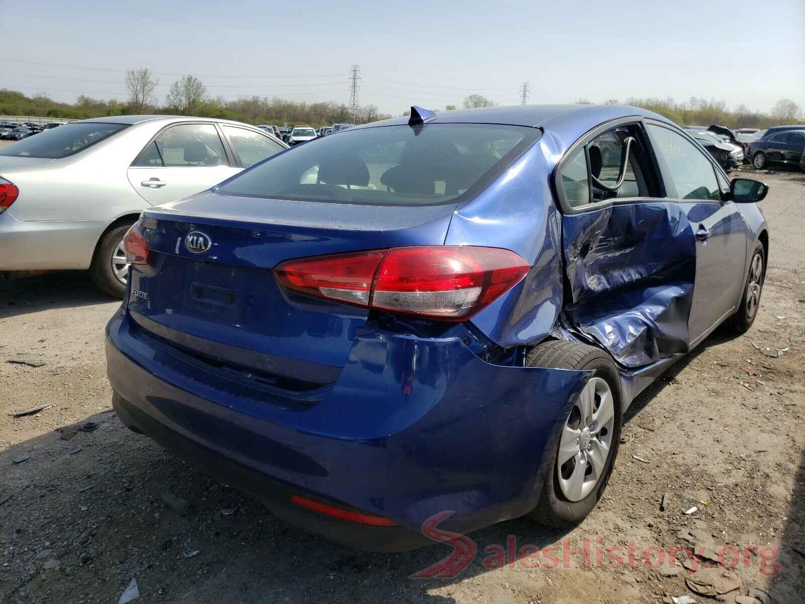 3KPFL4A7XJE189821 2018 KIA FORTE